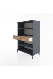 Hyperion Dolap 3 Raflı Tek Çekmeceli 88x44x134 - S51M054V6B