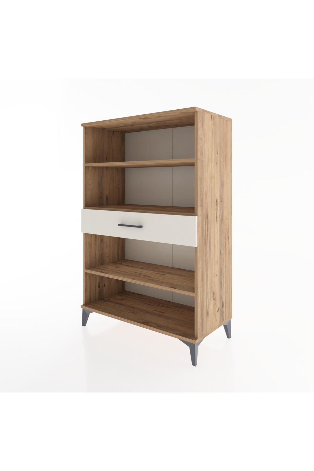 Hyperion Dolap 3 Raflı Tek Çekmeceli 88x44x134 - S51M054V7B