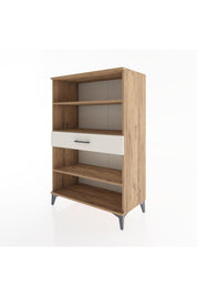 Hyperion Dolap 3 Raflı Tek Çekmeceli 88x44x134 - S51M054V7B