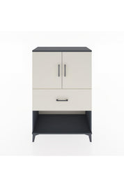 Hyperion Dolap 2 Raflı Tek Çekmeceli 2 Kapaklı 88x44x134 - S51M018V4B