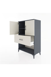 Hyperion Dolap 2 Raflı Tek Çekmeceli 2 Kapaklı 88x44x134 - S51M018V4B