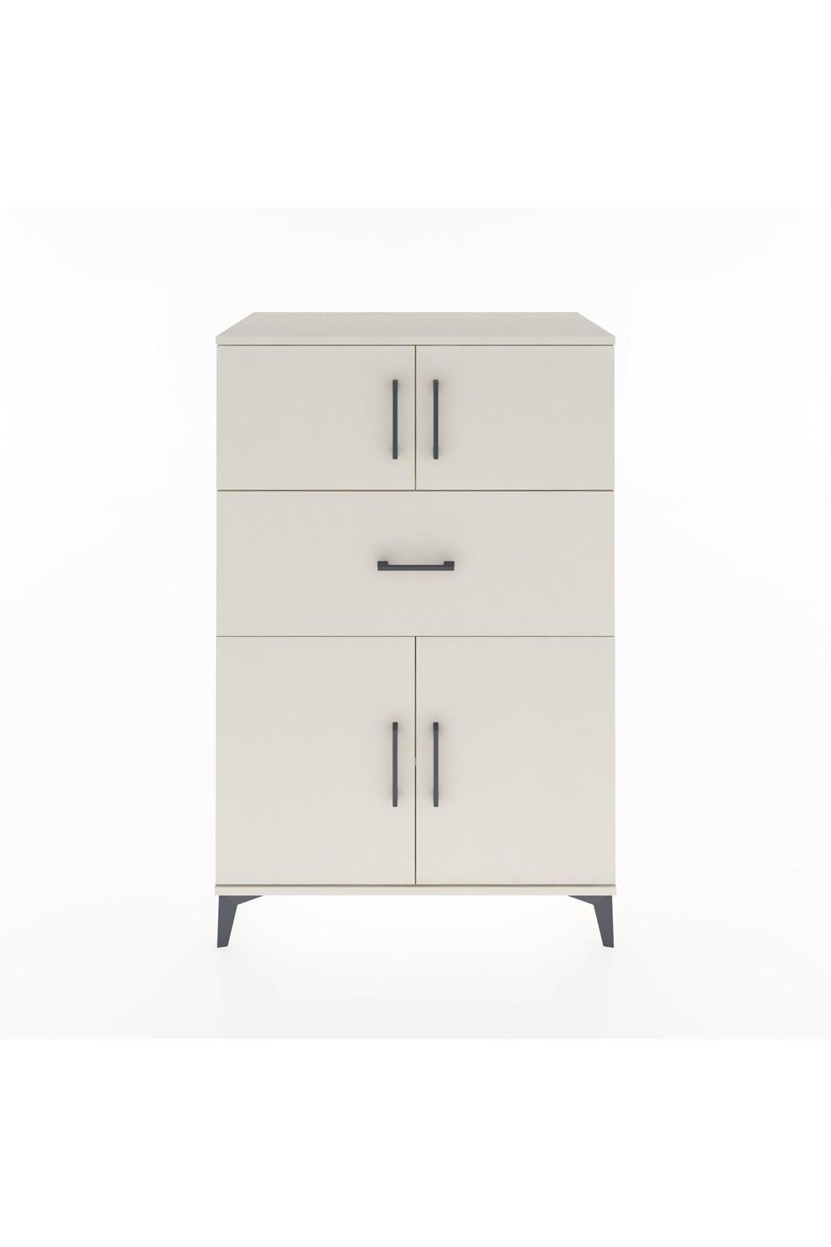 Hyperion Dolap 2 Raflı Tek Çekmeceli 4 Kapaklı 88x44x134 - S51M020V1B