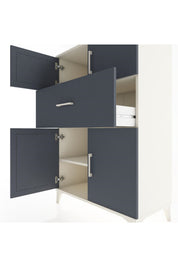 Hyperion Dolap 2 Raflı Tek Çekmeceli 4 Kapaklı 88x44x134 - S51M020V2B