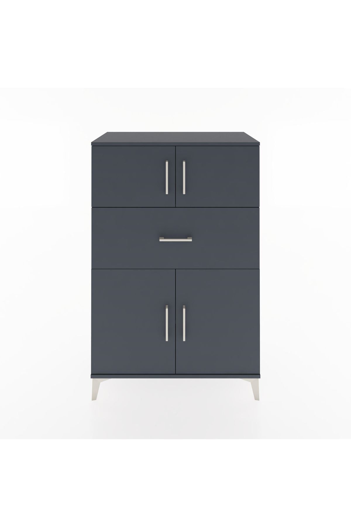 Hyperion Dolap 2 Raflı Tek Çekmeceli 4 Kapaklı 88x44x134 - S51M020V5B