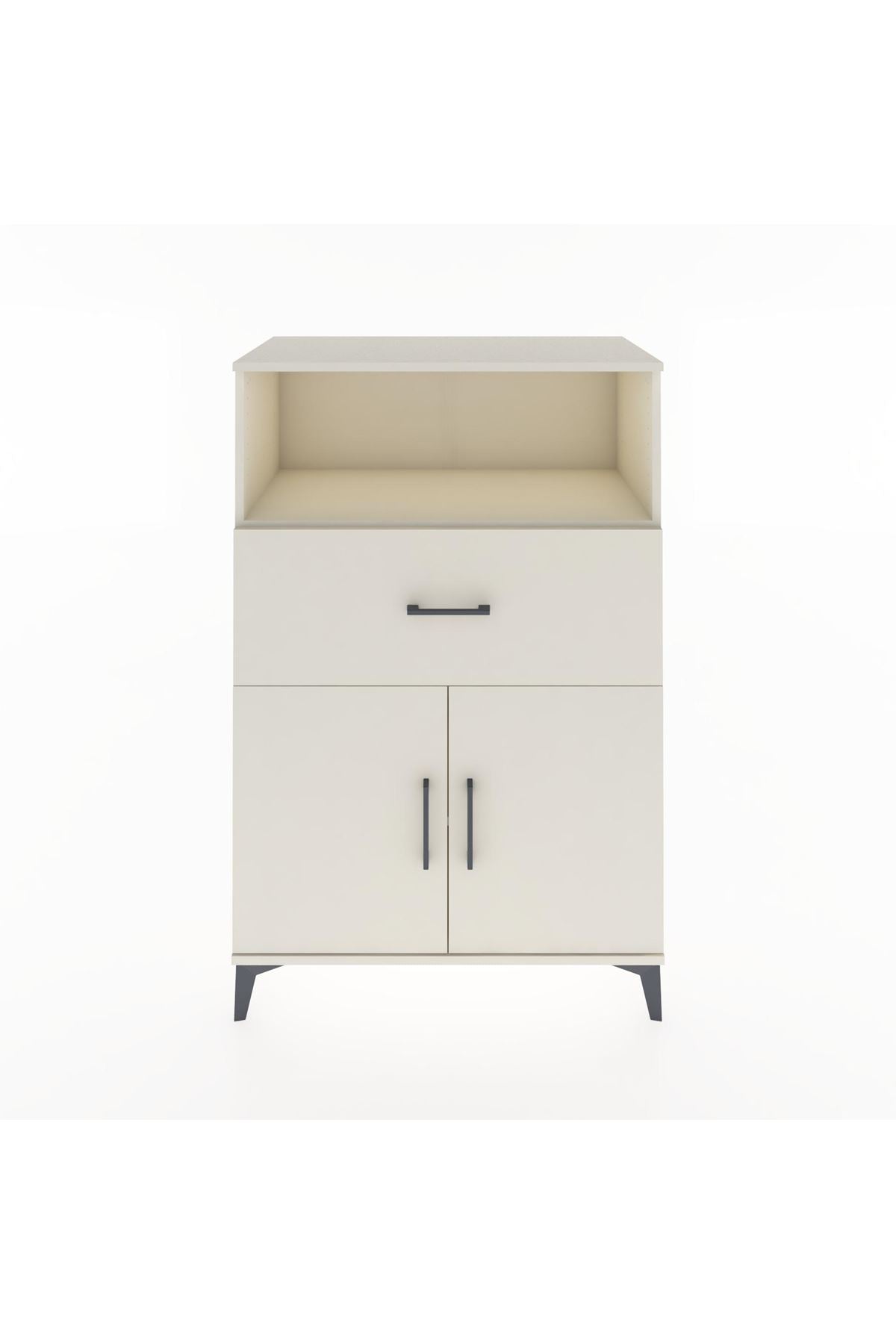 Hyperion Dolap 2 Raflı Tek Çekmeceli 2 Kapaklı 88x44x134 - S51M021V1B