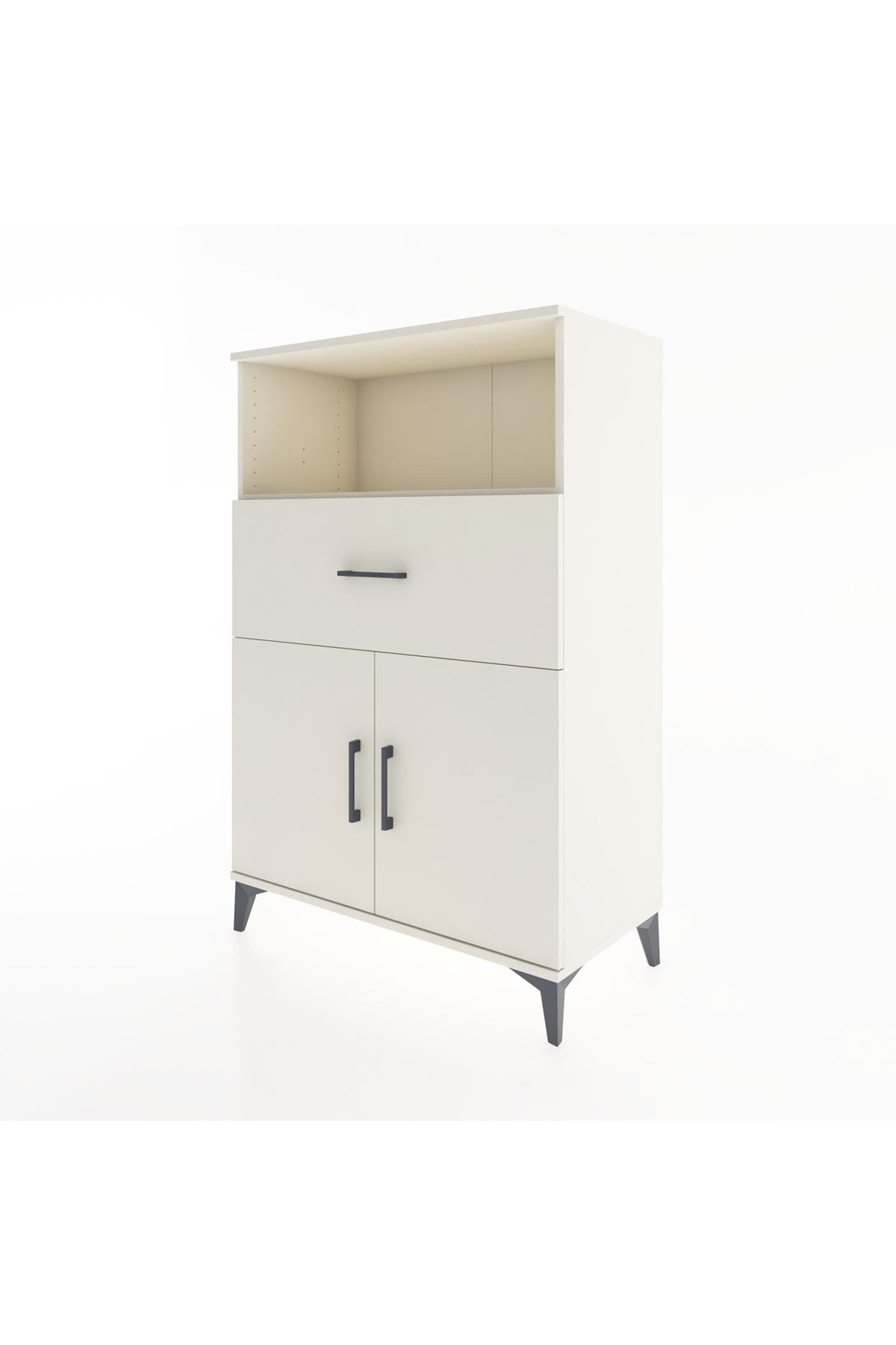 Hyperion Dolap 2 Raflı Tek Çekmeceli 2 Kapaklı 88x44x134 - S51M021V1B
