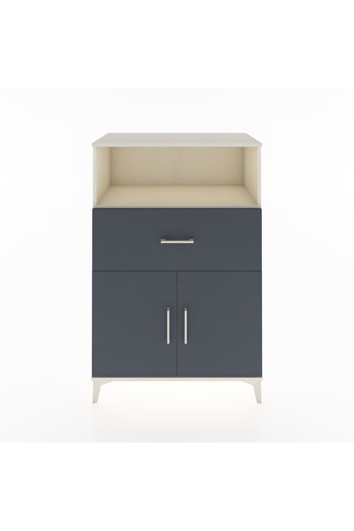 Hyperion Dolap 2 Raflı Tek Çekmeceli 2 Kapaklı 88x44x134 - S51M021V2B