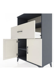 Hyperion Dolap 2 Raflı Tek Çekmeceli 2 Kapaklı 88x44x134 - S51M021V4B