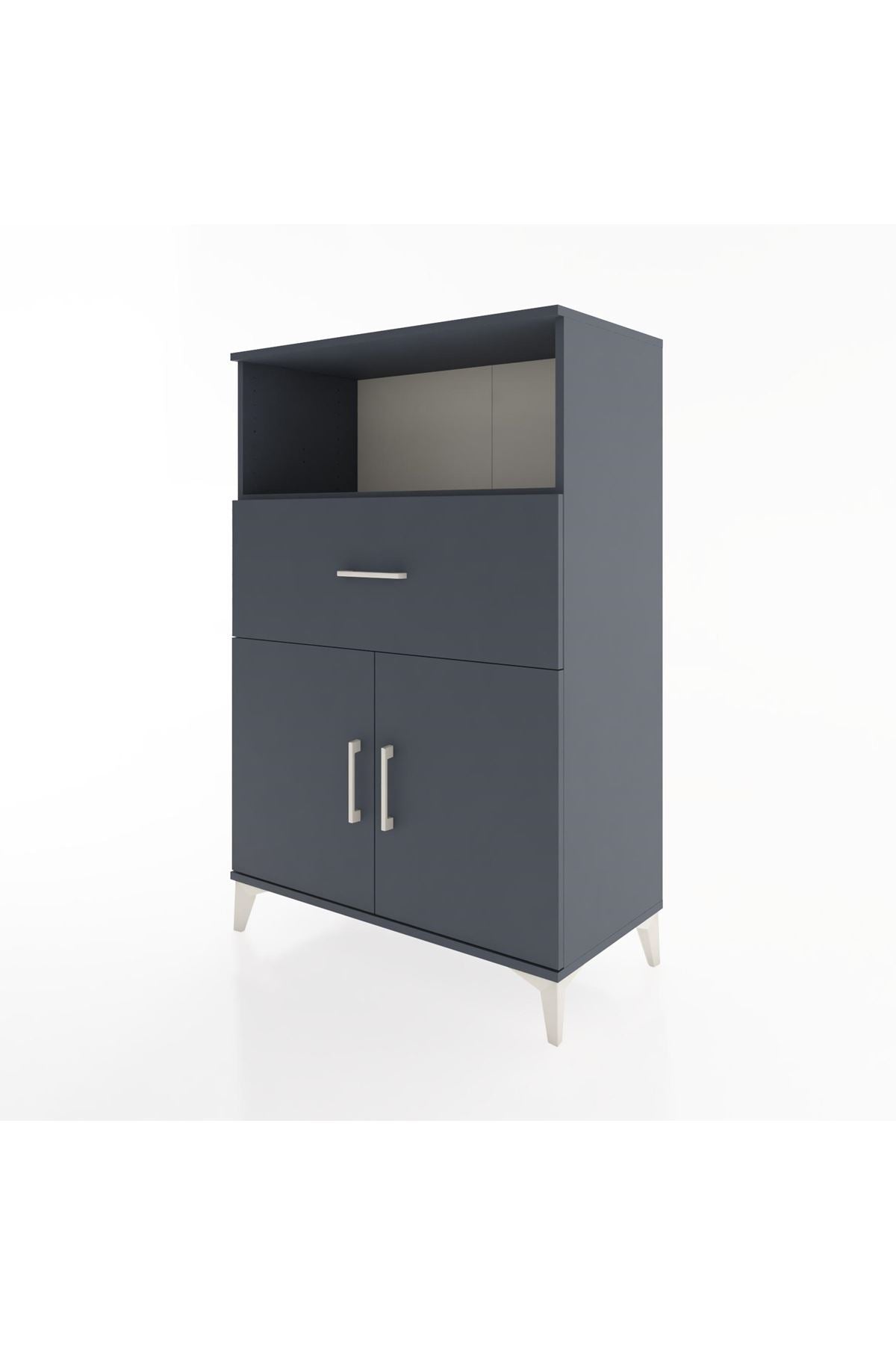 Hyperion Dolap 2 Raflı Tek Çekmeceli 2 Kapaklı 88x44x134 - S51M021V5B