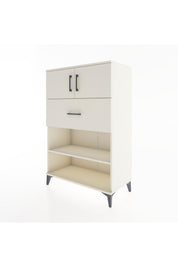 Hyperion Dolap 2 Raflı Tek Çekmeceli 2 Kapaklı 88x44x134 - S51M022V1B