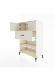 Hyperion Dolap 2 Raflı Tek Çekmeceli 2 Kapaklı 88x44x134 - S51M022V1B