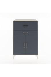 Hyperion Dolap Tek Raflı 2 Çekmeceli 2 Kapaklı 88x44x134 - S51M023V2B