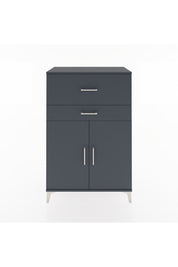 Hyperion Dolap Tek Raflı 2 Çekmeceli 2 Kapaklı 88x44x134 - S51M023V5B
