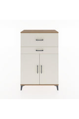 Hyperion Dolap Tek Raflı 2 Çekmeceli 2 Kapaklı 88x44x134
