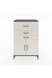 Hyperion Dolap Tek Raflı 3 Çekmeceli 2 Kapaklı 88x44x134 - S51M024V4B