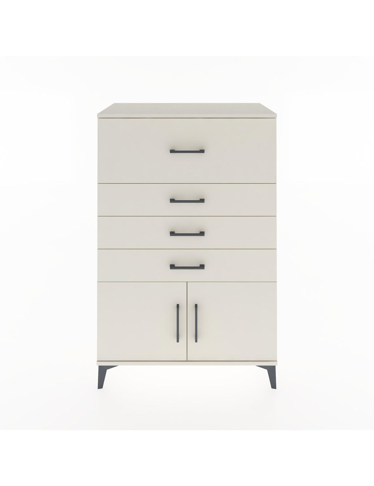 Hyperion Dolap 4 Çekmeceli 2 Kapaklı 88x44x134 - S51M025V1B