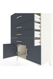 Hyperion Dolap 4 Çekmeceli 2 Kapaklı 88x44x134 - S51M025V2B