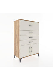 Hyperion Dolap 4 Çekmeceli 2 Kapaklı 88x44x134 - S51M025V7B