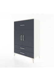 Hyperion Dolap 2 Raflı 3 Çekmeceli 2 Kapaklı 88x44x134 - S51M026V2B