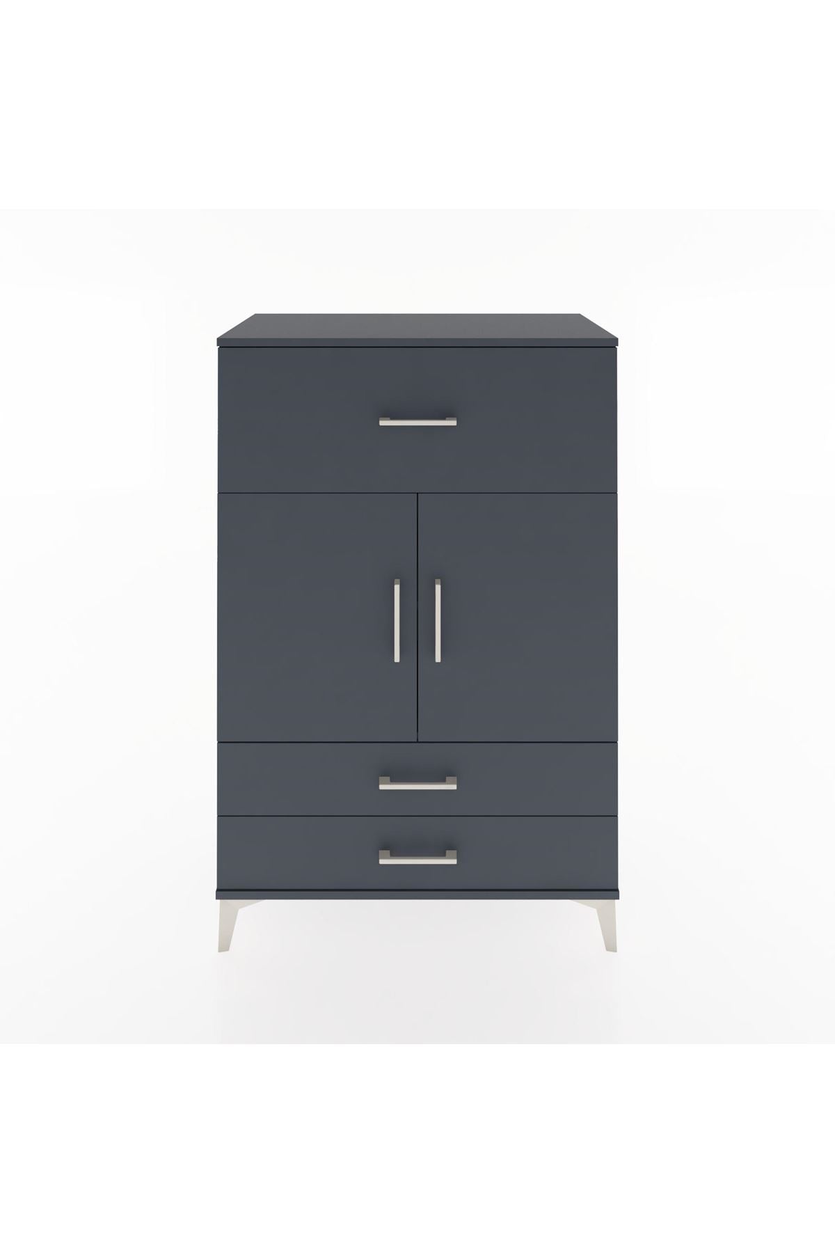 Hyperion Dolap 2 Raflı 3 Çekmeceli 2 Kapaklı 88x44x134 - S51M026V5B
