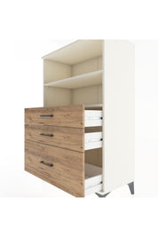 Hyperion Dolap 2 Raflı 3 Çekmeceli 88x44x134 - S51M028V3B
