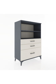 Hyperion Dolap 2 Raflı 3 Çekmeceli 88x44x134 - S51M028V4B