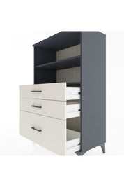 Hyperion Dolap 2 Raflı 3 Çekmeceli 88x44x134 - S51M028V4B