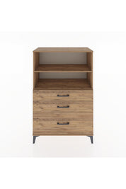 Hyperion Dolap 2 Raflı 3 Çekmeceli 88x44x134 - S51M028V9B