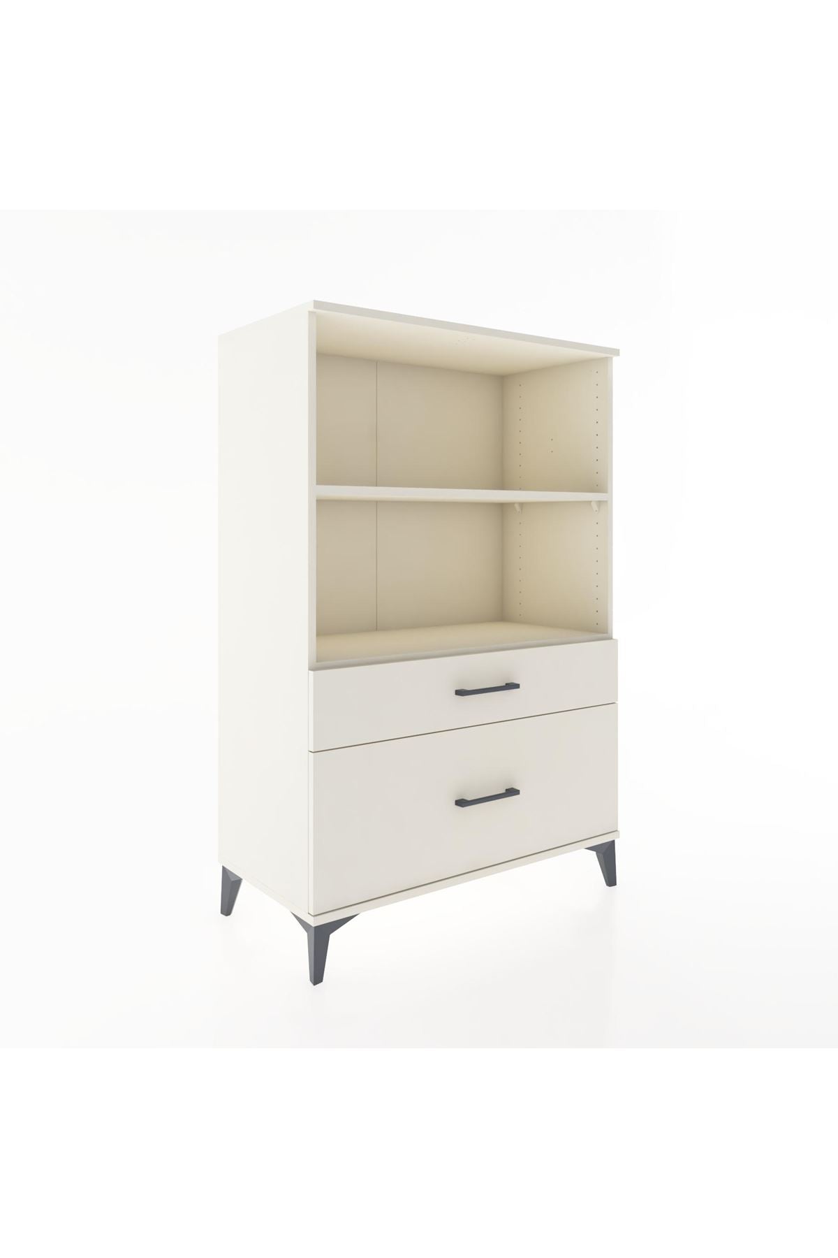 Hyperion Dolap 2 Raflı 2 Çekmeceli 88x44x134 - S51M030V1B