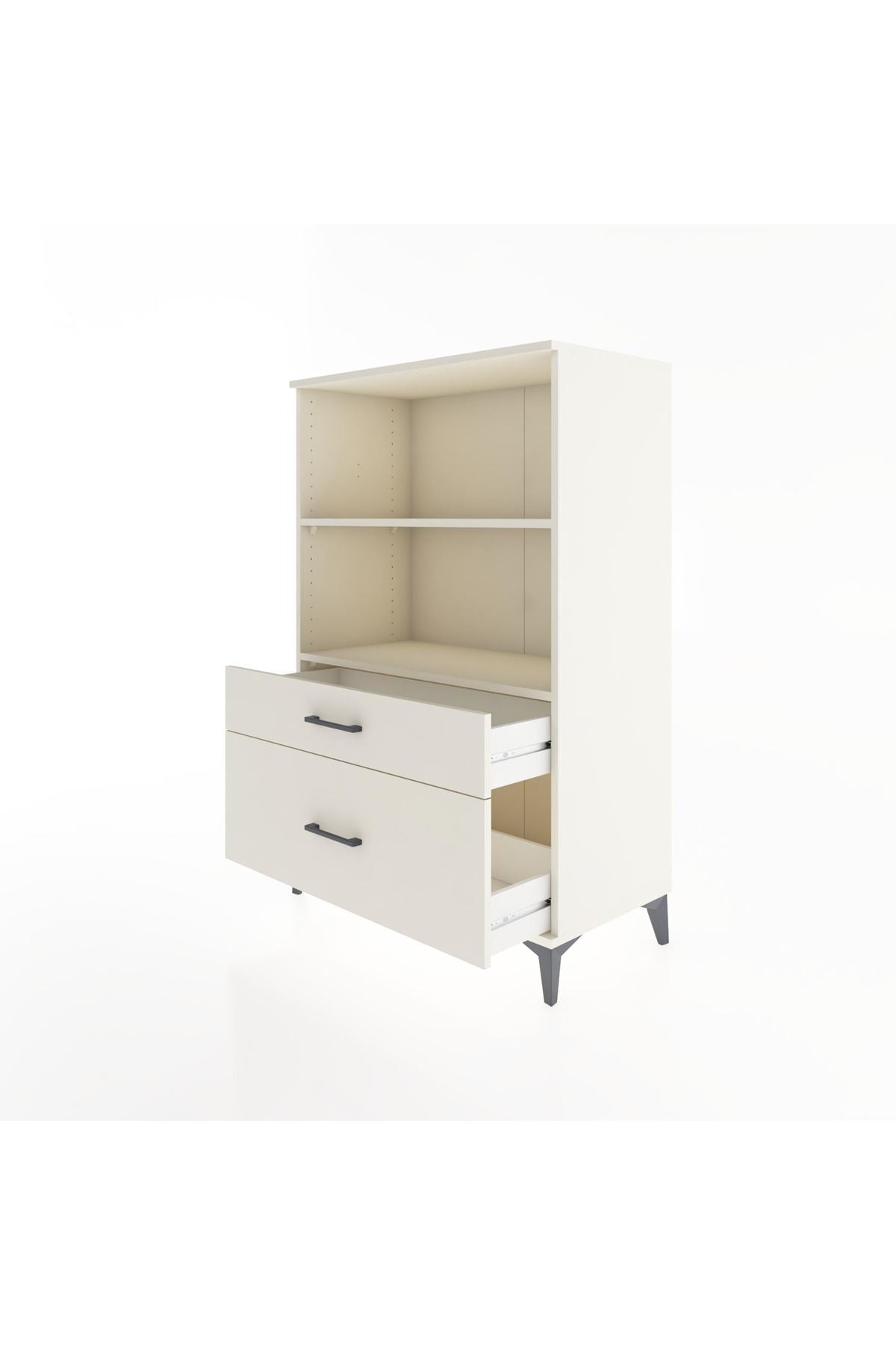 Hyperion Dolap 2 Raflı 2 Çekmeceli 88x44x134 - S51M030V1B