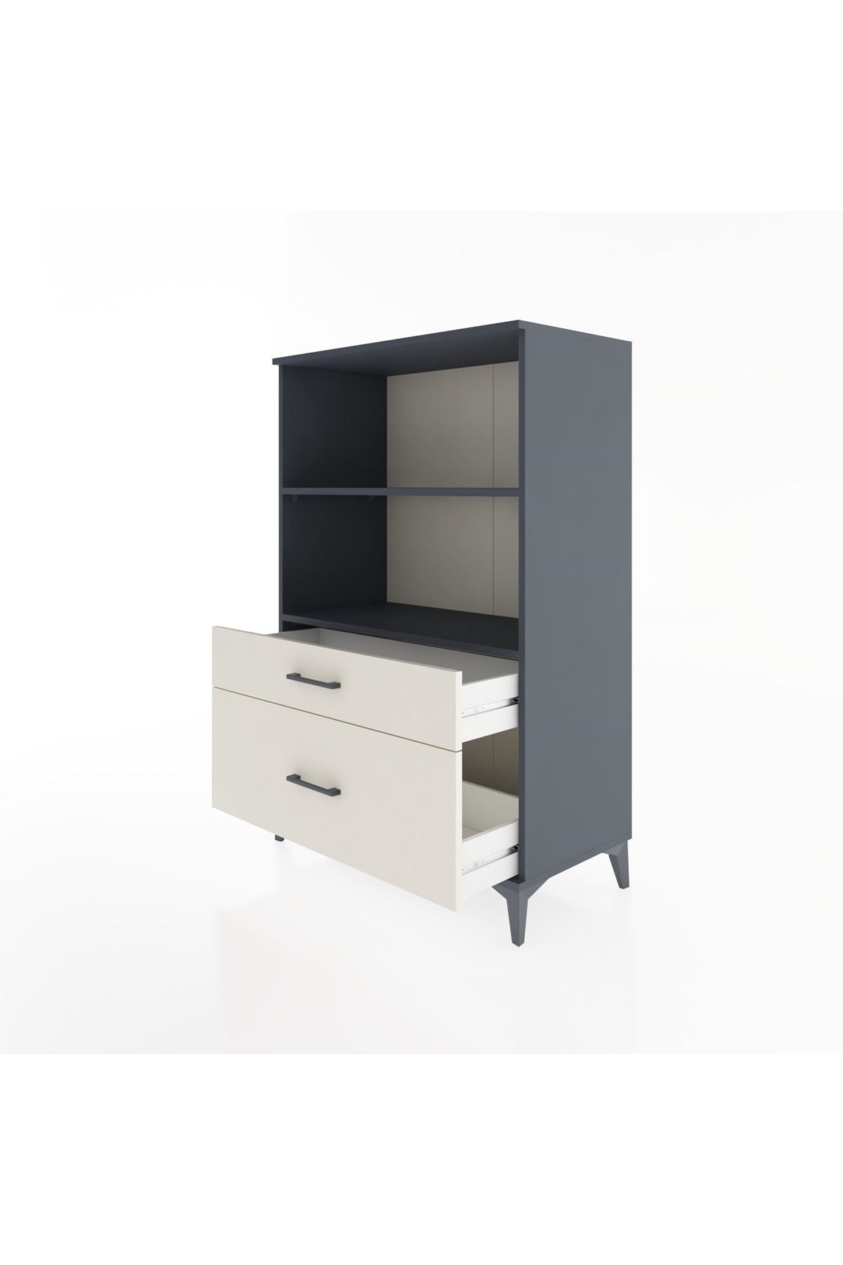 Hyperion Dolap 2 Raflı 2 Çekmeceli 88x44x134 - S51M030V4B