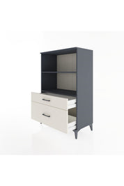 Hyperion Dolap 2 Raflı 2 Çekmeceli 88x44x134 - S51M030V4B