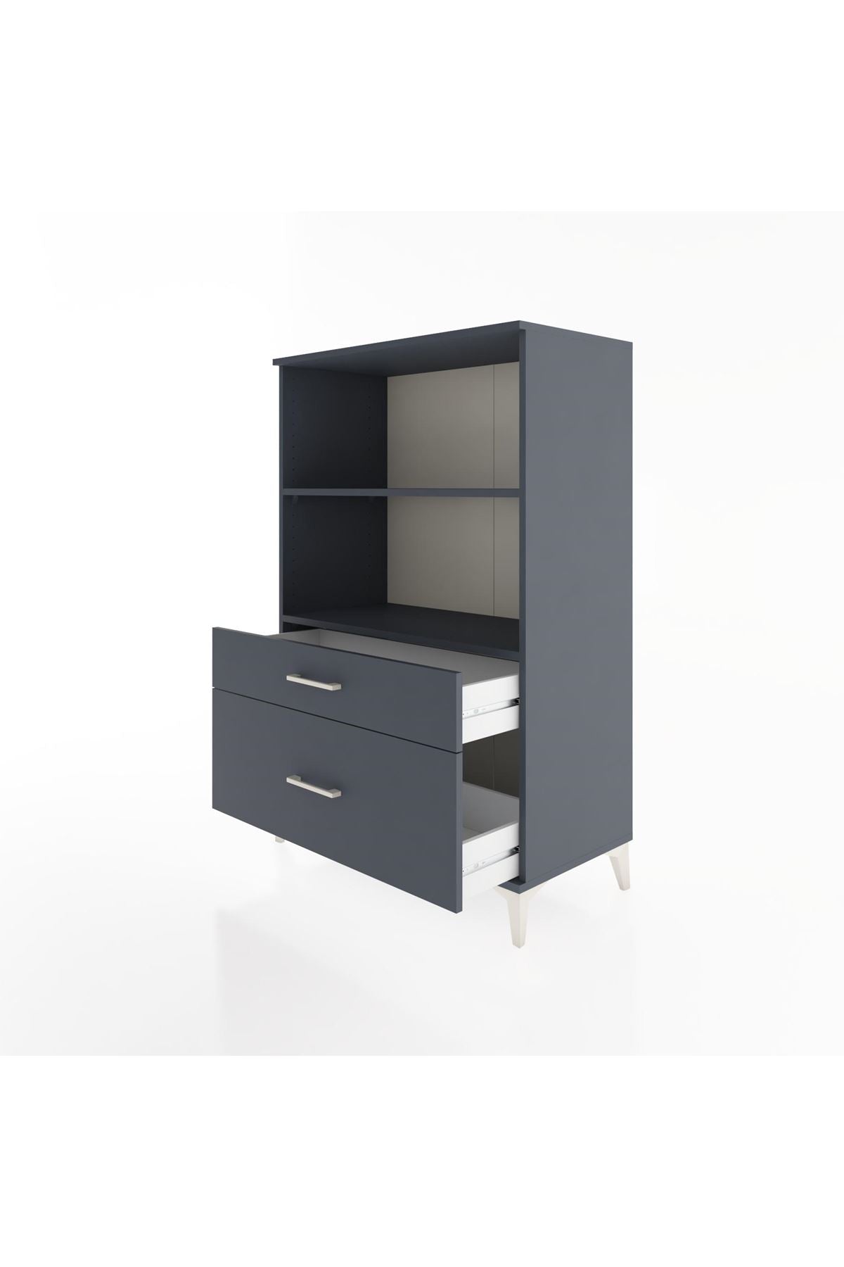 Hyperion Dolap 2 Raflı 2 Çekmeceli 88x44x134 - S51M030V5B