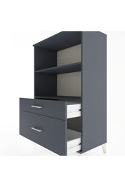 Hyperion Dolap 2 Raflı 2 Çekmeceli 88x44x134 - S51M030V5B