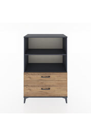 Hyperion Dolap 2 Raflı 2 Çekmeceli 88x44x134 - S51M030V6B