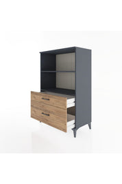 Hyperion Dolap 2 Raflı 2 Çekmeceli 88x44x134 - S51M030V6B