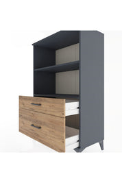 Hyperion Dolap 2 Raflı 2 Çekmeceli 88x44x134 - S51M030V6B