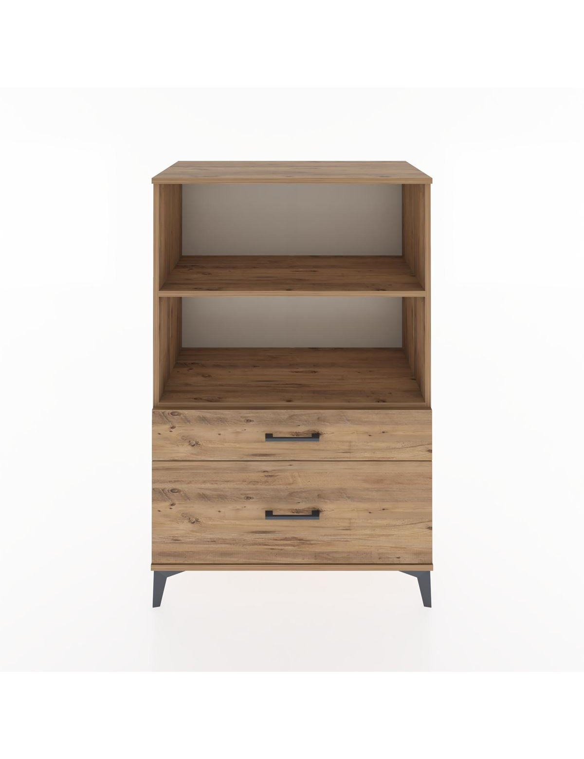 Hyperion Dolap 2 Raflı 2 Çekmeceli 88x44x134 - S51M030V9B