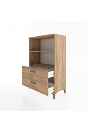 Hyperion Dolap 2 Raflı 2 Çekmeceli 88x44x134 - S51M030V9B