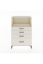 Hyperion Dolap Tek Raflı 4 Çekmeceli 88x44x134 - S51M031V1B
