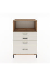 Hyperion Dolap Tek Raflı 4 Çekmeceli 88x44x134 - S51M031V7B