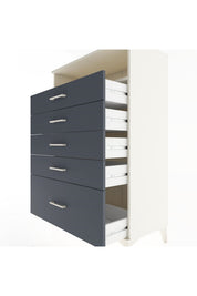 Hyperion Dolap Tek Raflı 5 Çekmeceli 88x44x134 - S51M032V2B