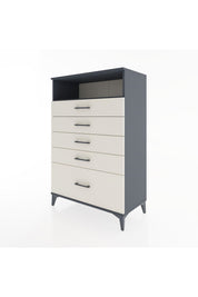 Hyperion Dolap Tek Raflı 5 Çekmeceli 88x44x134 - S51M032V4B