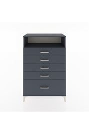 Hyperion Dolap Tek Raflı 5 Çekmeceli 88x44x134 - S51M032V5B