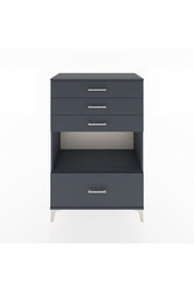 Hyperion Dolap Tek Raflı 4 Çekmeceli 88x44x134 - S51M033V5B