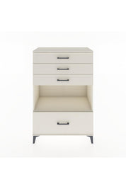 Hyperion Dolap Tek Raflı 4 Çekmeceli 88x44x134 - S51M034V1B