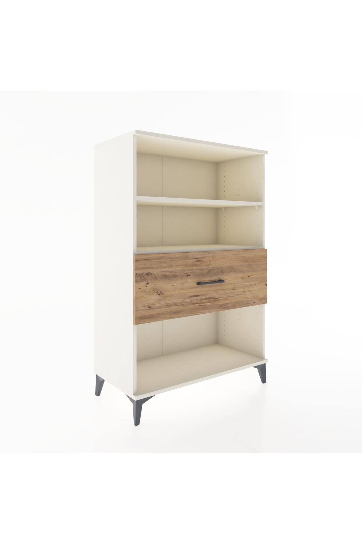 Hyperion Dolap 2 Raflı Tek Çekmeceli 88x44x134 - S51M035V3B