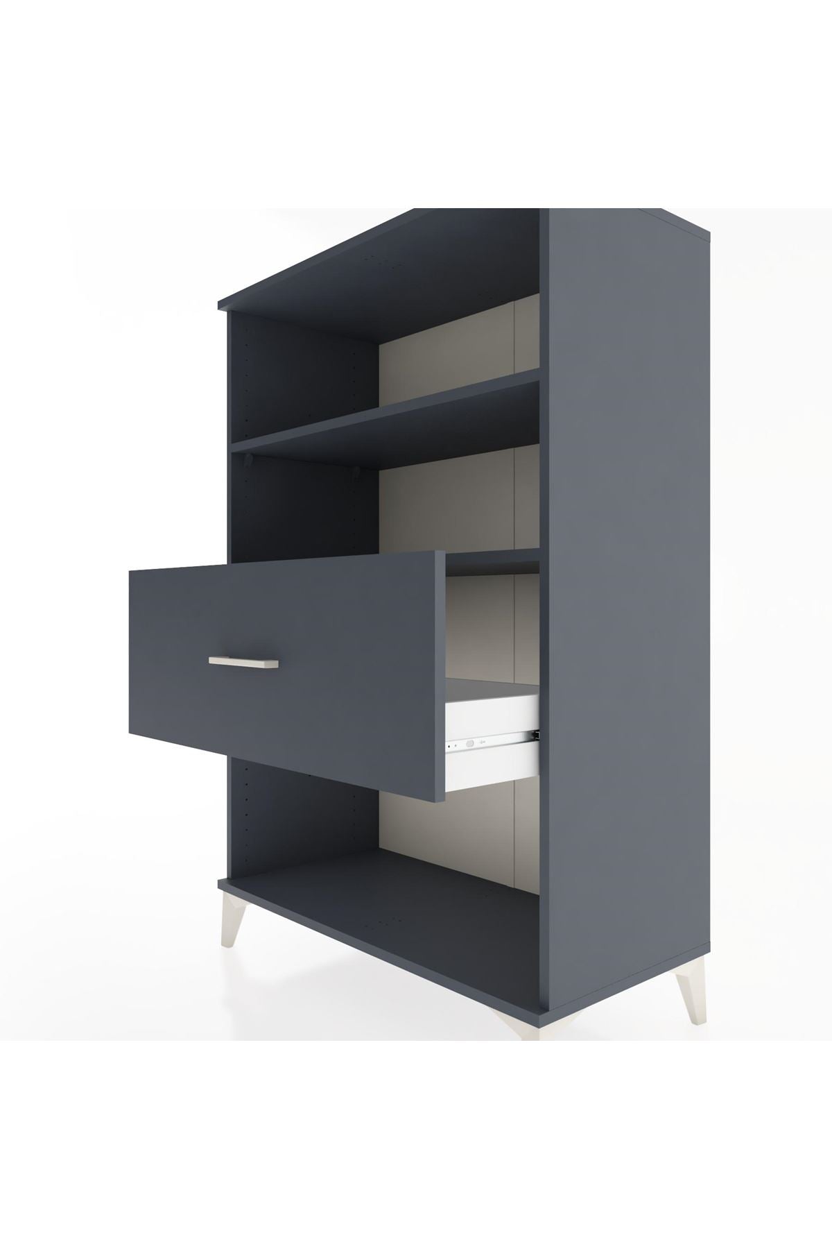 Hyperion Dolap 2 Raflı Tek Çekmeceli 88x44x134 - S51M035V5B