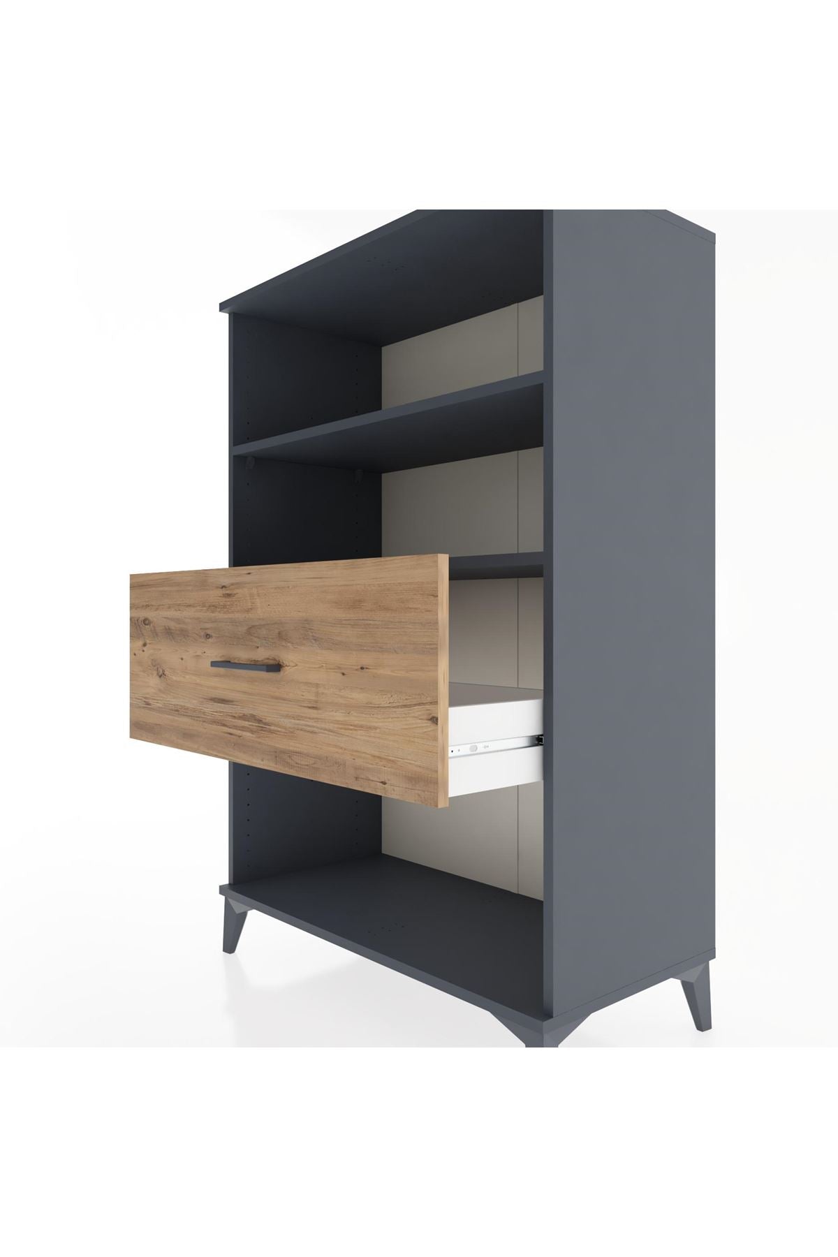 Hyperion Dolap 2 Raflı Tek Çekmeceli 88x44x134 - S51M035V6B