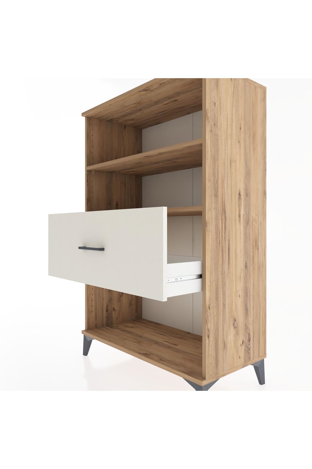 Hyperion Dolap 2 Raflı Tek Çekmeceli 88x44x134 - S51M035V7B